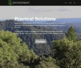 Entroment.com(Entroment Services) Screenshot