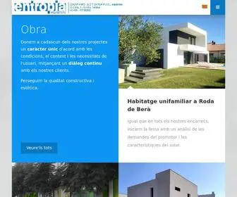 Entropiaarquitectura.com(Entropia arquitectura) Screenshot