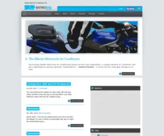 Entrosys.com(Motorcycle Air Conditioning by EntroSys) Screenshot