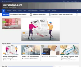 Entruenews.com(Write For Us) Screenshot