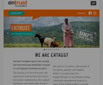 Entrust.org.au(Entrust Foundation) Screenshot