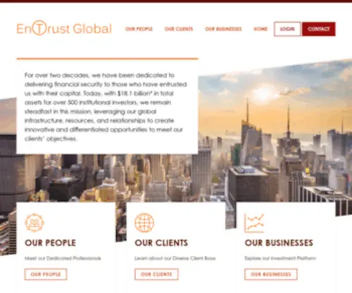 EntrustGlobal.com(EnTrust Global) Screenshot