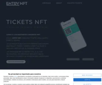 Entrynft.net(TICKETS DIGITALES) Screenshot