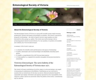 EntsocVic.org.au(Entomological Society of Victoria) Screenshot