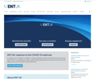 Entuk.org(ENT UK) Screenshot