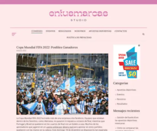 Entusmarcas.com.mx(Deporte) Screenshot
