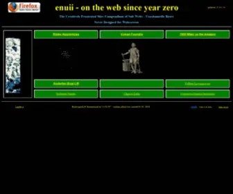 Enuii.org(ENUII Rebuilding Engineering & Social History) Screenshot