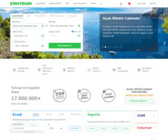 Enuygun.com.tr(ENUYGUN Türkiye'nin Seyahat Sitesi) Screenshot