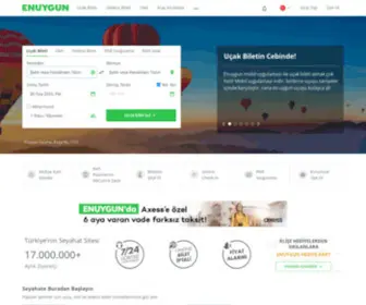 Enuygun.com(ENUYGUN Türkiye'nin Seyahat Sitesi) Screenshot