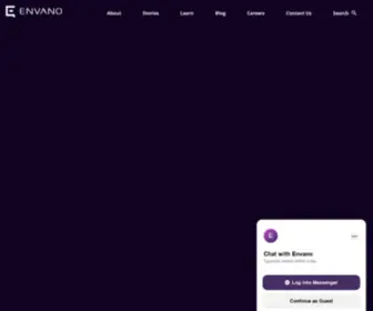 Envano.com(Digital Marketing Agency) Screenshot