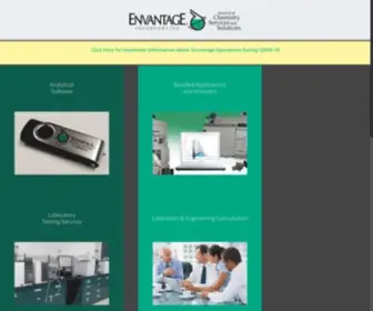 Envantage.com(Homepage) Screenshot