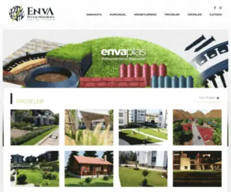 Envapeyzaj.com(Enva Peyzaj Mimarlığı) Screenshot