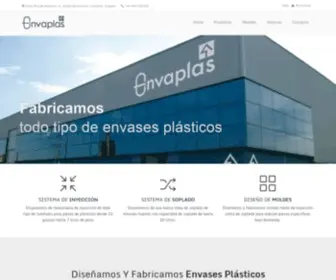 Envaplas.com(Cajas y Envases de plastico) Screenshot