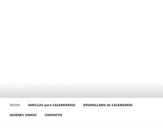 Envarilladodecalendario.com(Envarillado de Calendarios) Screenshot