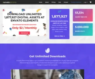 Envato-Elements.net(Envato Elements) Screenshot