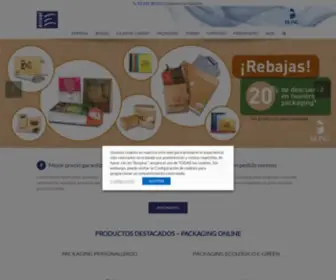 Enveleuropa.com(Fabricante de Packaging para envíos) Screenshot