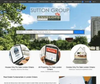 Enveloperealestate.com(Sutton Group Envelope Real Estate London Ontario) Screenshot