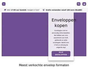 Enveloppengigant.nl(Een enorm aanbod aan enveloppen. Afname in kleine en grote hoeveelheden. Voor 17:00 besteld) Screenshot