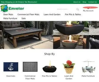 Envelorhome.com(Envelor home and garden consistently) Screenshot