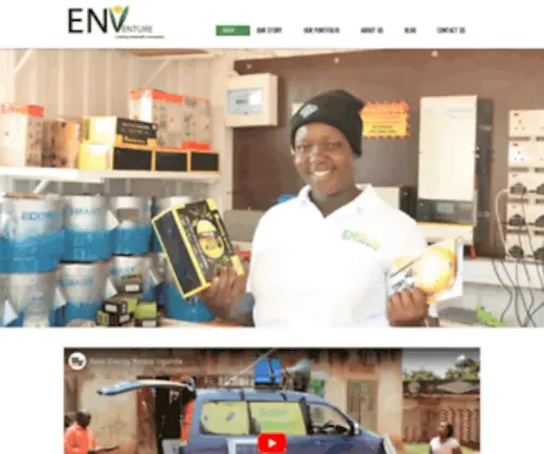 Enventureenterprises.org(Financing Clean Energy in Uganda) Screenshot