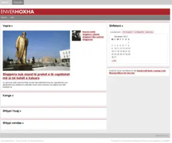 Enverhoxha.org(Enver Hoxha ) Screenshot