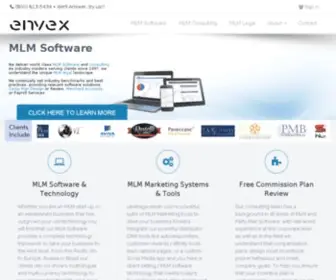 Envex.com(MLM Software) Screenshot