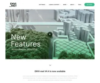 Envi-MET.com(Decode urban nature with Microclimate simulations) Screenshot