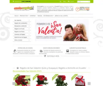 Envia-Regalos.com(Regalos de San Valentin Quito y Guayaquil) Screenshot