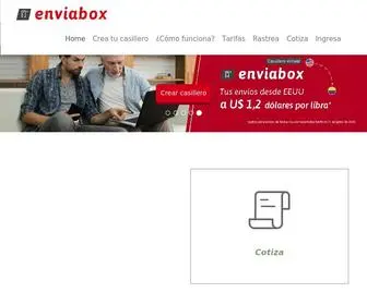 Enviabox.co(Ingresa Home) Screenshot