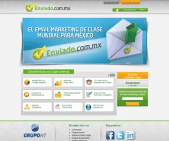 Enviado.com.mx(Enviado) Screenshot