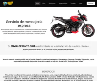 Envialopronto.com(Envialo Pronto) Screenshot