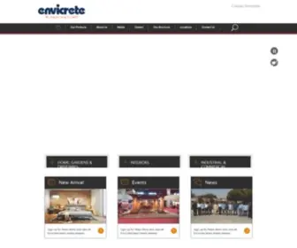 Envicrete.com(Envicrete) Screenshot