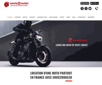 Envie2Rouler-Moto.com(Location Moto) Screenshot