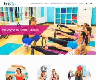 Enviefitness.com(EnVie Fitness) Screenshot