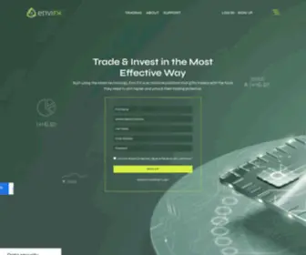 Envifx.com(Trade and Invest the Effective Way) Screenshot