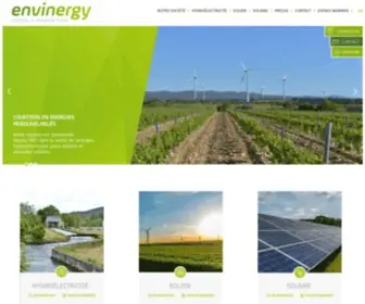 Envinergy.com(Stratégique) Screenshot