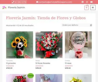 Enviodefloresperu.com(Florería) Screenshot