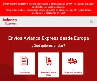 Enviosaviancaexpress.com(Enviosaviancaexpress) Screenshot