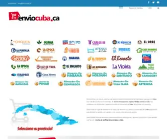 Envioscuba.com(Envioscuba) Screenshot