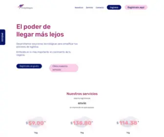 Envioskanguro.com(Envíos Kanguro) Screenshot