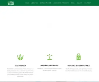 Enviplast.com(For a Green Future) Screenshot