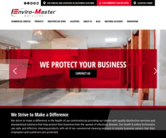 Enviro-Master.com(Odor control) Screenshot