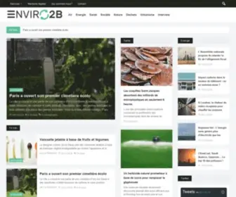 Enviro2B.com(Accueil) Screenshot