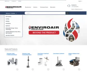 Enviroair.ca(Beyond The Product) Screenshot