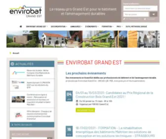 Envirobatgrandest.fr(Envirobat Grand Est) Screenshot