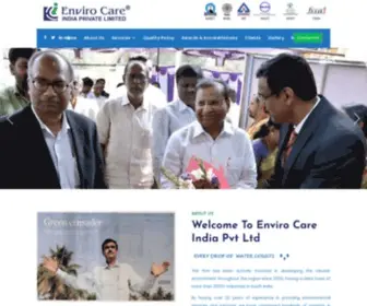 Envirocareindia.com(Enviro Care India Private Limited) Screenshot