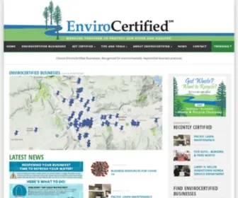 Envirocertified.org(EnviroCertified) Screenshot