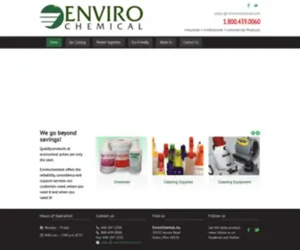 Envirochemical.com(The single source for janitorial and maintenance products) Screenshot