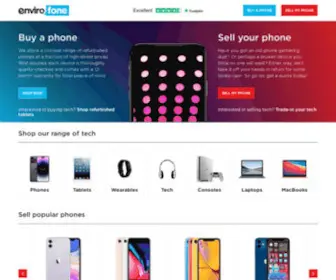 Envirofone.com(Envirofone (Envirophone)) Screenshot