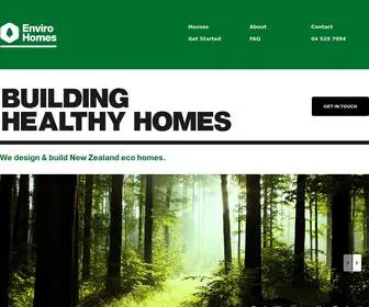 Envirohomes.co.nz(Enviro Homes) Screenshot